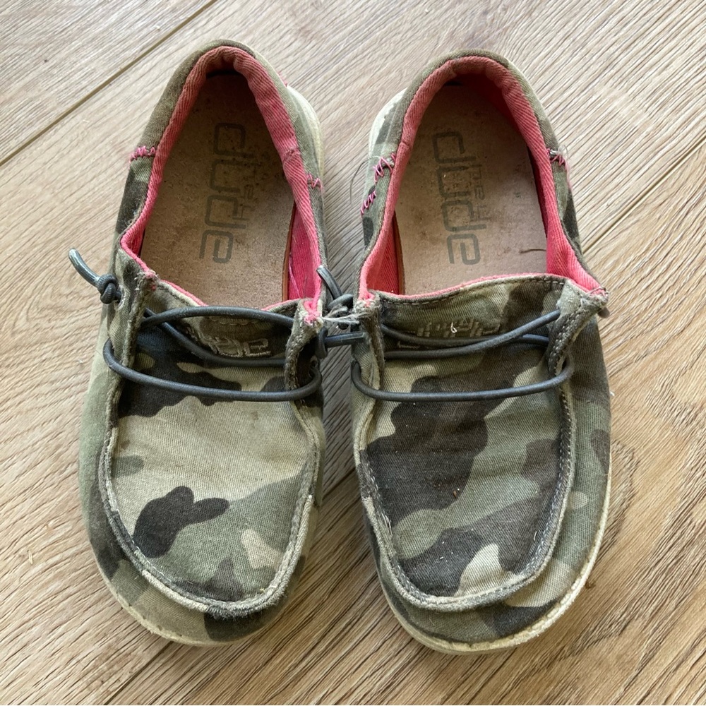 Camouflage Hey Dude! Shoes